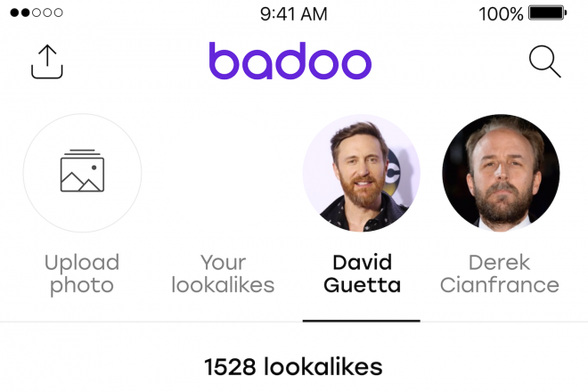 Badoo, l'appli qui vous permet de rencontrer le sosie de Laurent Garnier ou David Guetta