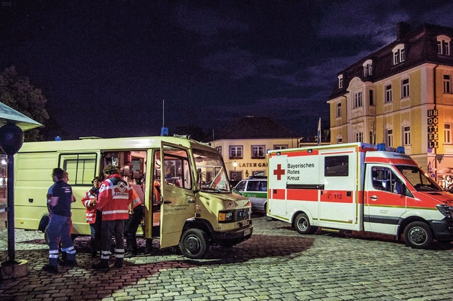 Une bombe explose à l'entrée du festival de musique d'Ansbach