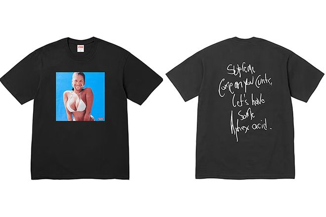 Aphex Twin collabore avec Supreme sur une collection de t-shirts