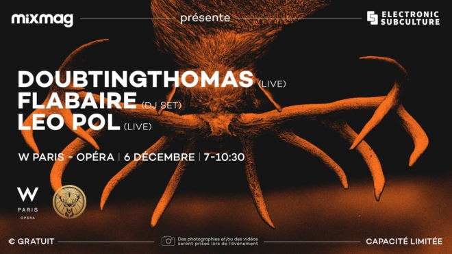Mixmag et Jägermeister lancent 'Electronic Subculture' avec Leo Pol, Flabaire et DoubtingThomas