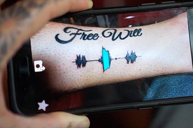 Skin Motion : des tatouages qui peuvent être lus comme des fichiers audio